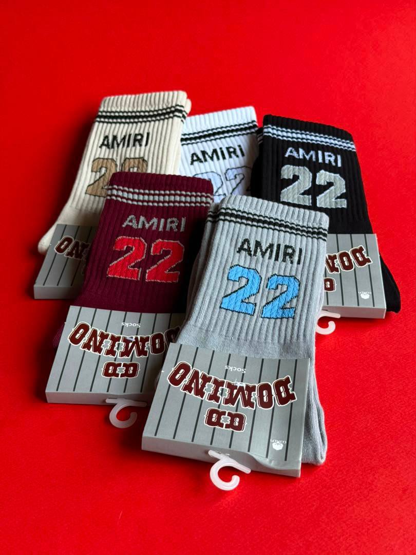 جوراب ساقدار اسپرت ، amiri 22پک ۵ جفتی