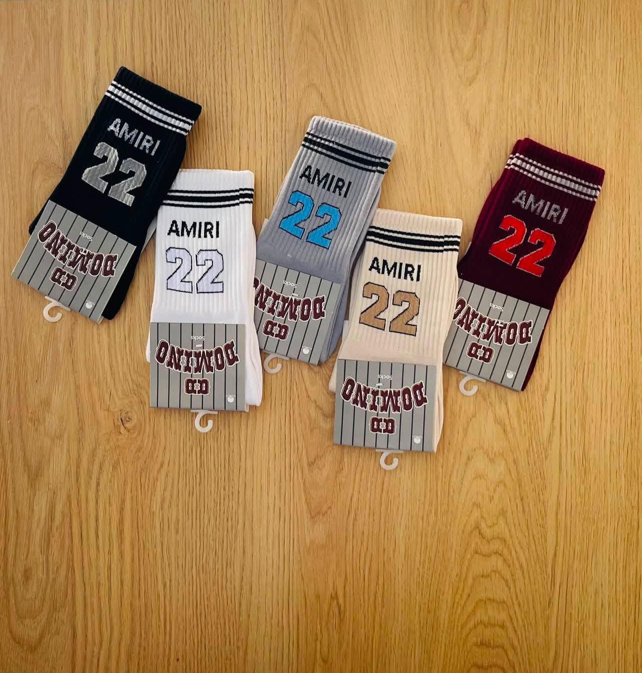 جوراب ساقدار اسپرت ، amiri 22پک ۵ جفتی